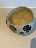 Vase med metallic print